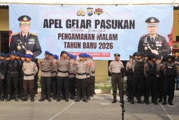Jelang Pergantian Tahun, 509 Personel Disiagakan, Polres Tanjung Perak Pastikan Malam Tahun Baru 2026 Aman