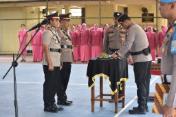 Polres Sumenep Rotasi PJU dan Kapolsek, Kapolres Tekankan Profesionalisme dan Pelayanan Publik