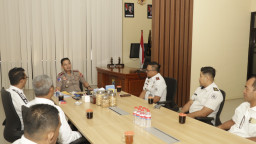 Perkuat Sinergi Antar Lembaga, Kapolres Sumenep Terima Silaturahmi Kepala Rutan Kelas IIB