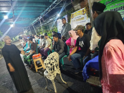 Suasana Haru, Rekan Media dan Warga Hadiri Tahlil 7 Hari Almarhum Pimpinan Redaksi Media Cakrawala