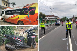 Kecelakaan Maut di Jalan Raya Gapura Sumenep, Pengendara Motor Tewas di Tempat