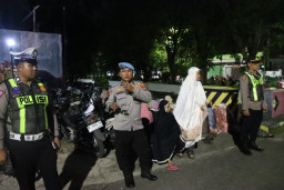 Polres Sumenep Kawal Kegiatan Keagamaan dan Sosial Said Abdullah Selama Ramadhan