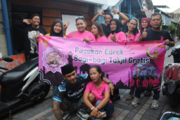 Pasukan Endrek Gelar Bagi-Bagi Takjil di Bulan Suci Ramadhan