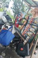 Penertiban Pedagang di Pinggir Jalan Menuju Bandara Juanda