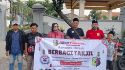 Semangat Berbagi Ramadan, Media Jurnal Peristiwa Salurkan 250 Paket Takjil untuk Masyarakat