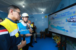 Puncak Arus Mudik Idul Fitri, Kementerian ESDM dan PLN Cek Operasional SPKLU dalam Melayani Pemudik EV