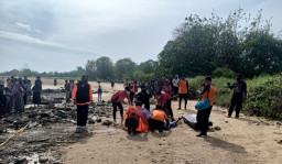 ‎Empat Hari Hilang di Laut, Nelayan Asal Sepuluh Ditemukan Meninggal di Pantai Dung Gadung ‎