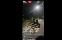 ‎Aksi Nekat di Robatal, Jok Belakang Dipasangi Kursi Kayu, Ditumpangi Tiga Orang ‎