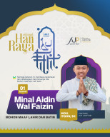 Moh Itqon SH dari AJP Lawfirm Sampaikan Ucapan Idul Fitri 1447 H, Ajak Perkuat Silaturahmi dan Kedamaian