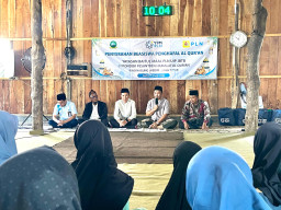 Beasiswa Tahfidz Perkuat Program Cahaya Berkah Ramadhan YBM PLN UIP JBTB di Ponpes Hamalatul Qur’an Kediri