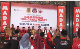 Halal Bihalal Tiga Ormas Madura dan Peluncuran Bamus Madura di Bangkalan