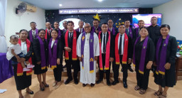 Ibadah Jumat Agung Gereja Pondok Kemenangan Bali