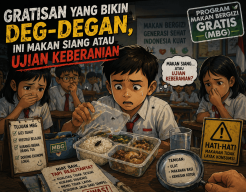 ‎Gratisan yang Bikin Deg-degan, Ini Makan Siang atau Ujian Keberanian