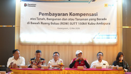PLN Tuntaskan 100 Persen Kompensasi ROW SUTT 150 kV Kubu-Amlapura di Karangasem