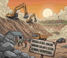 Tambang Galian C Diduga Ilegal di Bancar Tuban Masih Beroperasi, Publik Soroti Lemahnya Penindakan Aparat