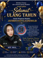Direktur Utama Umar Faruq dan Jajaran Redaksi Jatim Investigasi News ID Ucapkan Selamat Ulang Tahun