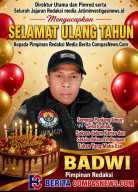Direktur Utama dan Jajaran Redaksi Jatiminvestigasinews Ucapkan Selamat Ulang Tahun untuk Pimred Berita-Compasnews.com