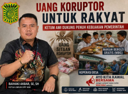 Uang Koruptor untuk Rakyat, Ketum AMI Dukung Penuh Kebijakan Pemerintah