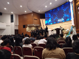 Kebaktian Kenaikan Kristus GKI Manyar Surabaya: Menjadi Tangan dan Kaki Kristus