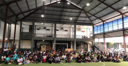 Ibadah Kenaikan Yesus Kristus dan Pertandingan Futsal Warnai Kebersamaan Jemaat di Denpasar Bali