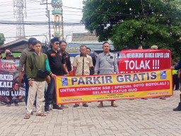 GRIB Jaya Dampingi Warga Kapas Lor, Persoalan Parkir Diduga Belum Kantongi Izin