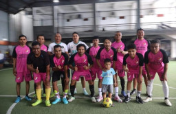 Team Futsal Kaum Bapak Gereja Pondok Kemenangan Bali Tunjukkan Kebersamaan di Denpasar