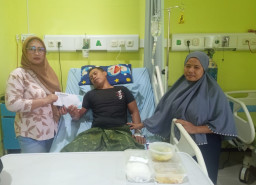 Solidaritas Wartawan Menguat, Hariyanto Pimpinan Beritaviralnews.id Dijenguk Rekan Seprofesi