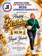 Direktur Utama dan Pimpinan Redaksi Media Jatiminvestigasinews.id Ucapkan Selamat Ulang Tahun untuk Yayuk Yashinta