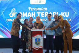 Gubernur Jatim Resmikan "Omah Terapiku", Wujud Kepedulian PLN di Hari Lahir Pancasila