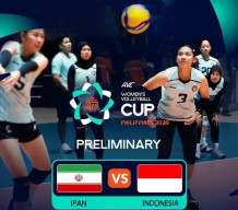 Indonesia Taklukkan Iran 3-1 di AVC Women's Volleyball Cup 2026