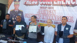 Satreskrim Polrestabes Surabaya Bongkar Sindikat Scamming Lintas Negara