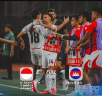 Indonesia Pesta Gol, Kalahkan Kamboja 5-1 pada Laga Grup A ASEAN Championship Hyundai Cup 2026