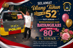 Ulang Tahun Bertepatan dengan HUT Bhayangkara Ke-80, H. Niman Genap Berusia 52 Tahun