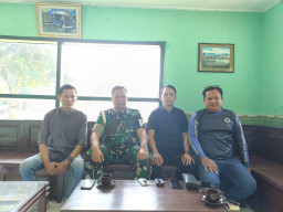 Media Online dan Dansubdenpom V/3-2 Jember Pererat Silaturahmi,Perkuat Sinergitas untuk Membangun Informasi yang Positif