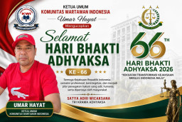 Ketua Umum KWI Umar Hayat Ucapkan Selamat Hari Bhakti Adhyaksa ke-66