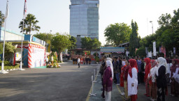 PLN Icon Plus dan PLN Komplek Ketintang Gelar Upacara HUT ke-81 RI,Teguhkan Semangat Indonesia Berdaulat,Adil dan Makmur