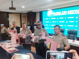 Polres Tanjung Perak Perangi Narkoba, 23 Kasus Diungkap dan 27 Tersangka Diciduk