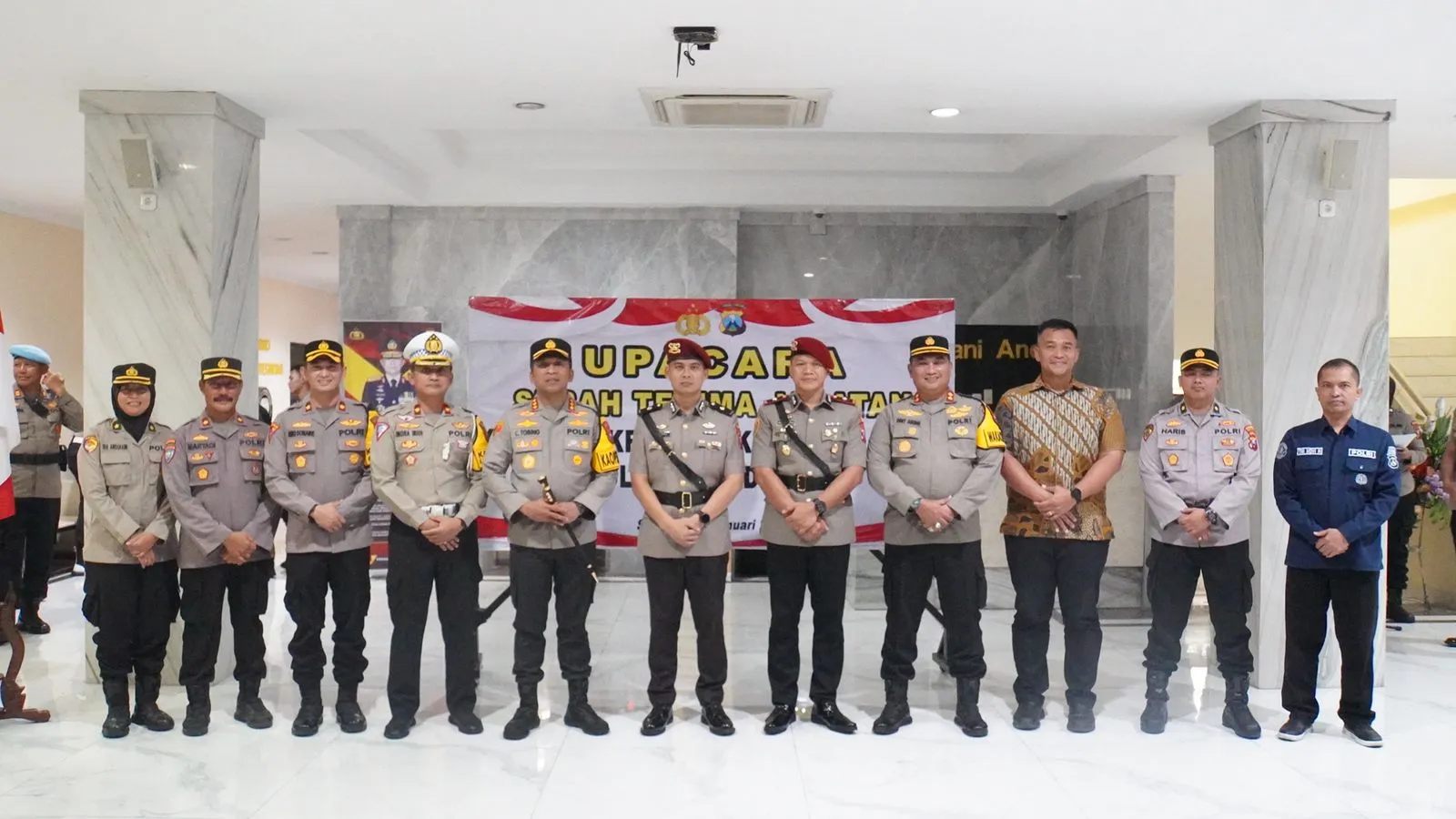 Kapolresta Sidoarjo Pimpin Sertijab Kasat Reskrim dan Kapolsek Candi