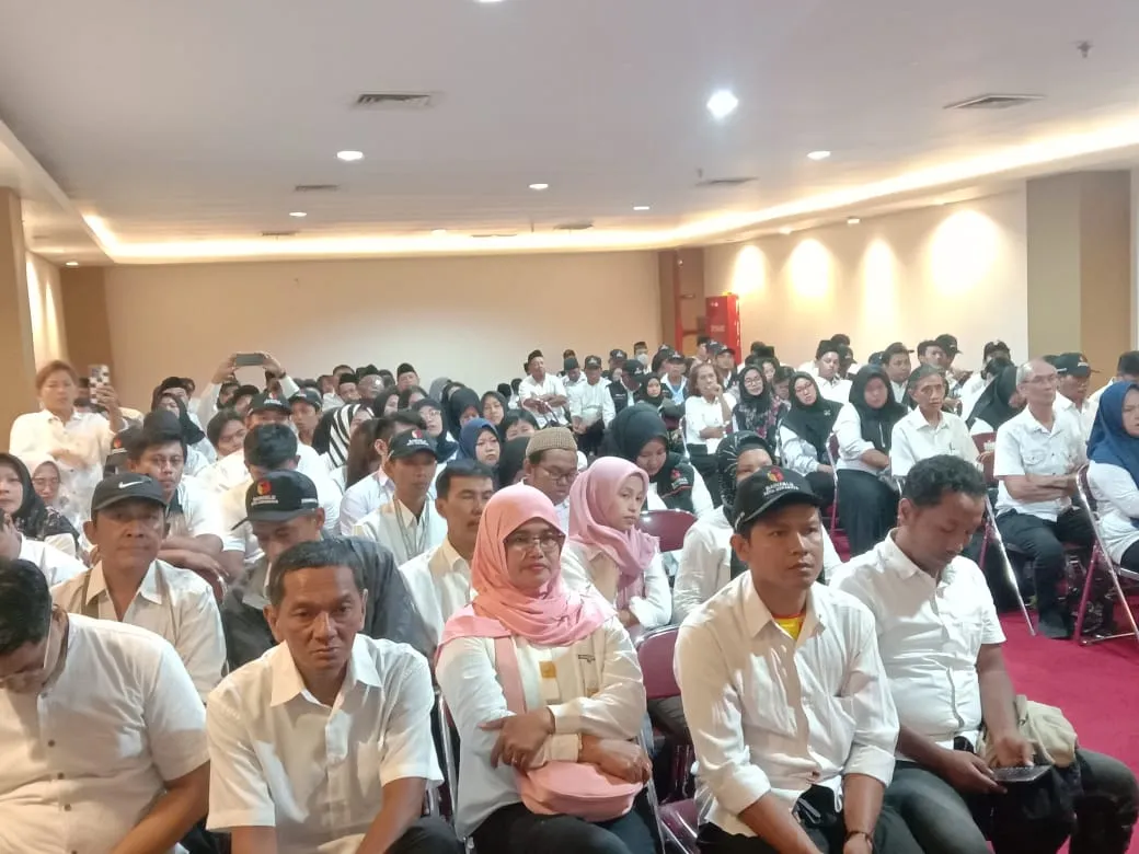Polsek Simokerto Amankan Acara Pelantikan Pembekalan Ratusan Pengawas TPS Pemilu 2024 Sekecamatan Simokerto