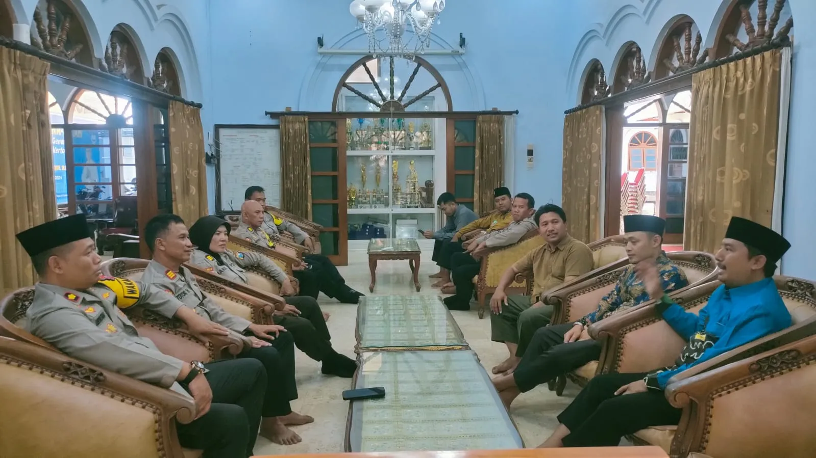 Polres Nganjuk gaungkan Program NCS di Ponpes Al – Ubaidah Kertosono