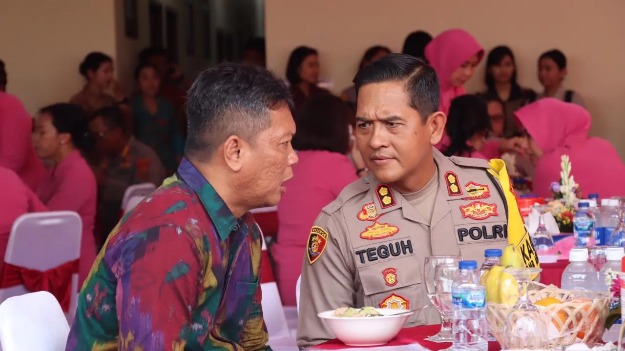 Kapolres Badung Hadiri Peresmian Sarpras Dinas Polda Bali