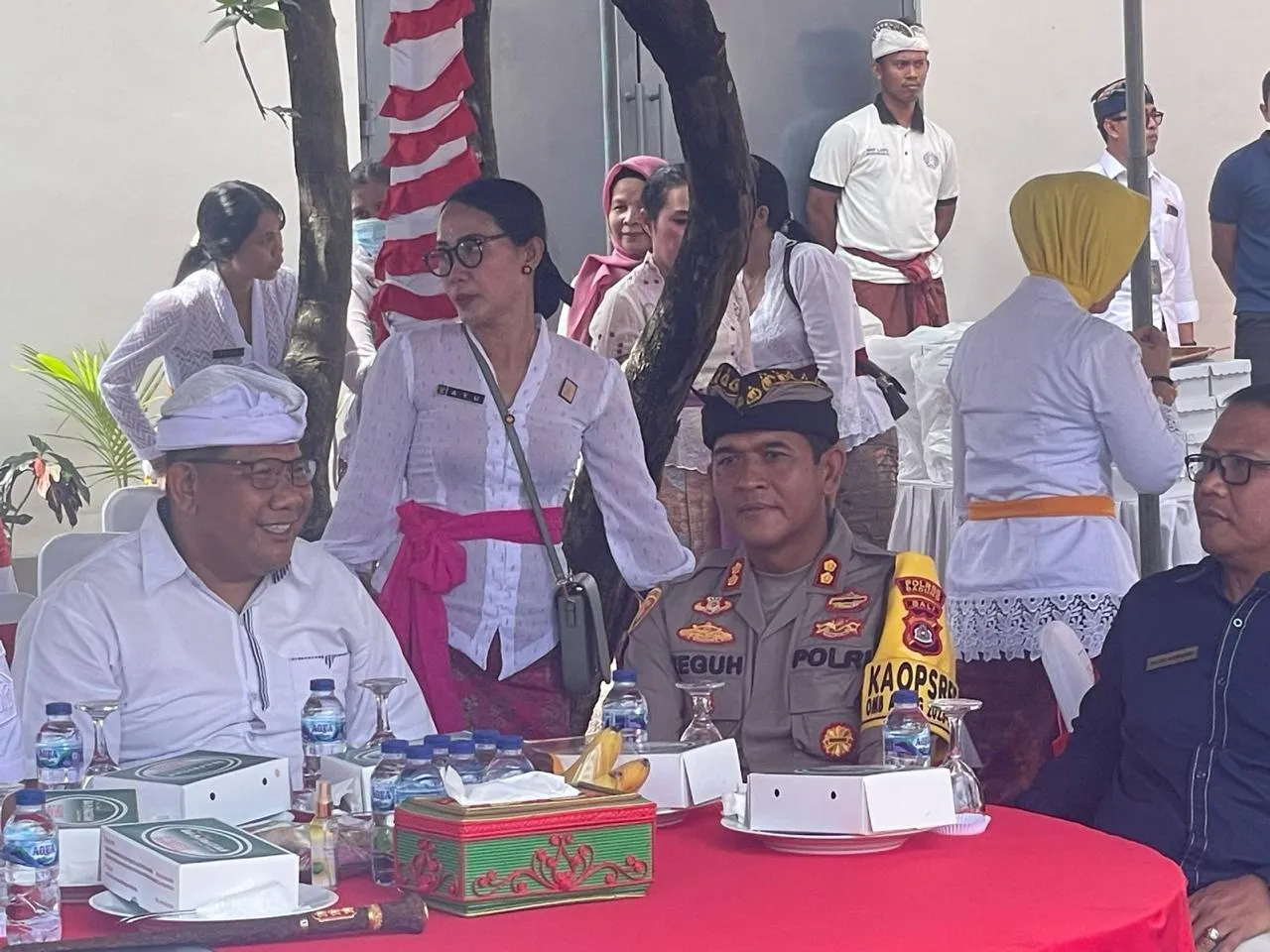 Kapolres AKBP Teguh Priyo Wasono Hadiri Pemelaspasan Gedung Lapas Kerobokan