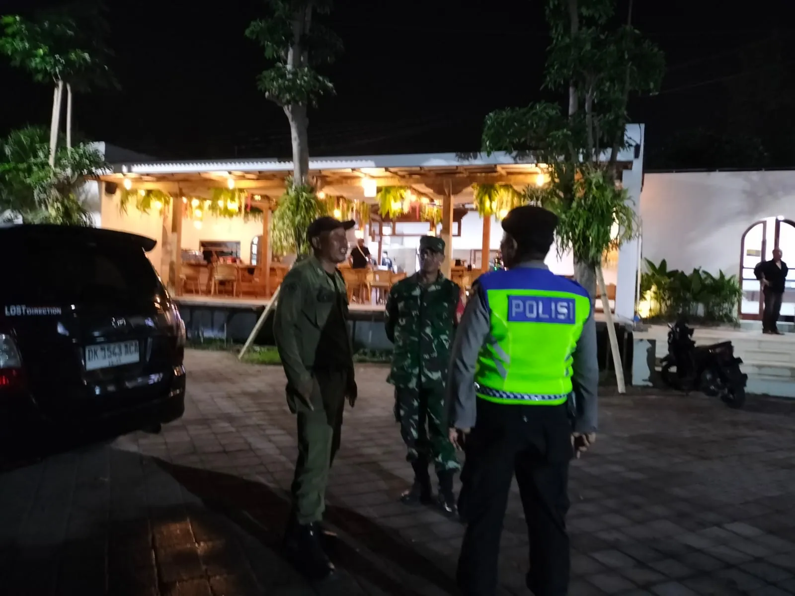 Jelang Pemilu 2024 Polsek Kuta Utara Gelar Patroli Tiga Pilar Wujudkan Situasi Aman