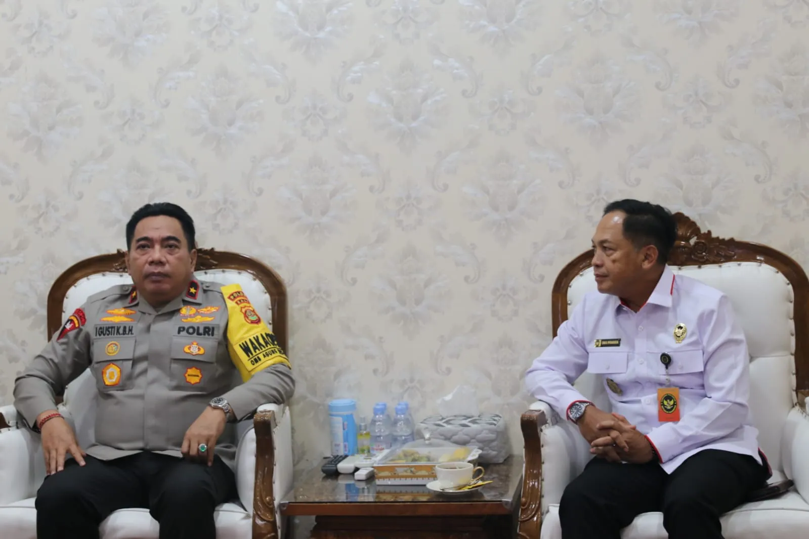 Polda Bali Terima Kunjungan Kemenkopolhukam