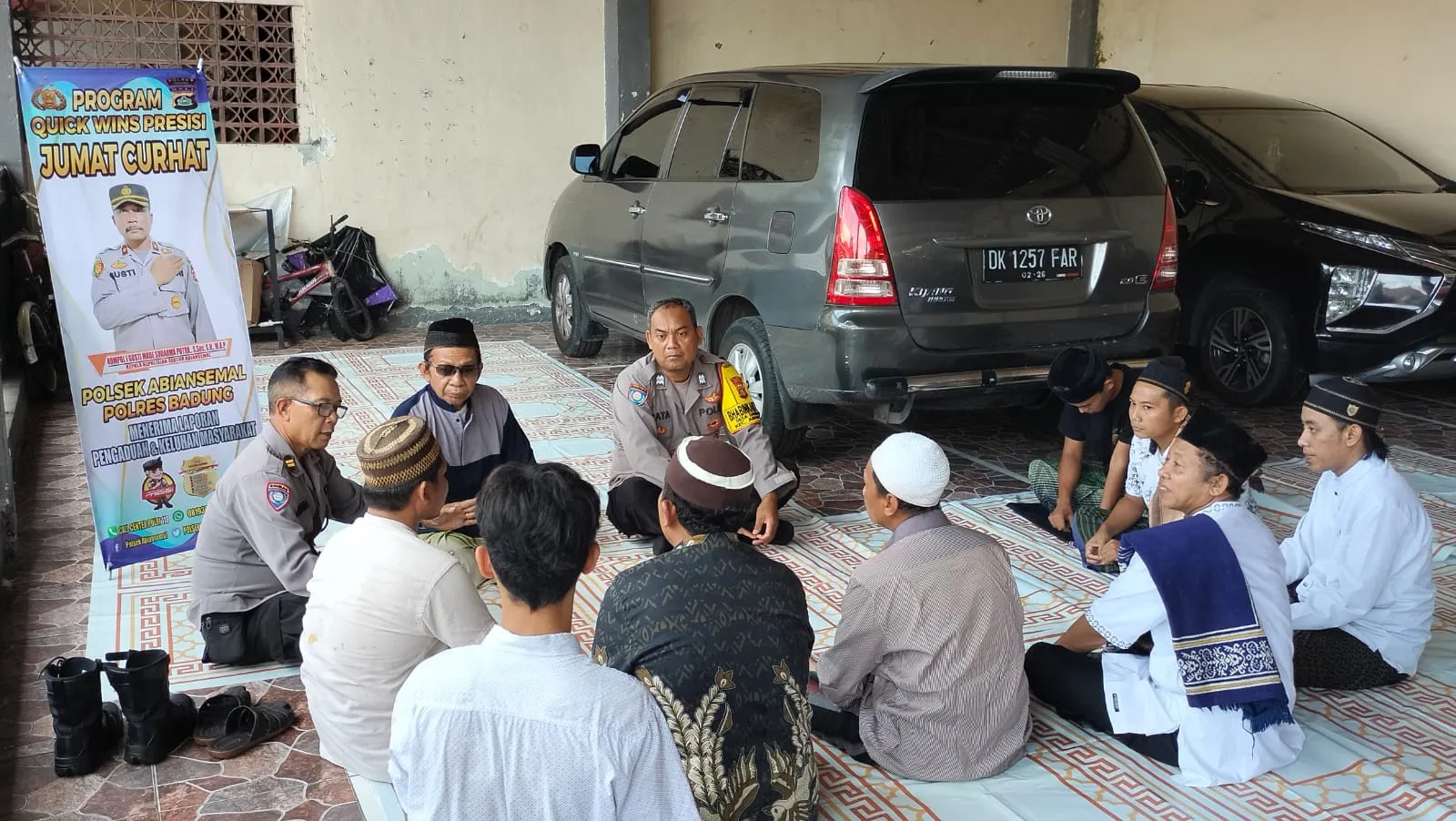 Jumat Curhat Di Momen Bulan Puasa, AKP Sujartana Jalin Silaturahmi Dengan Umat Muslim