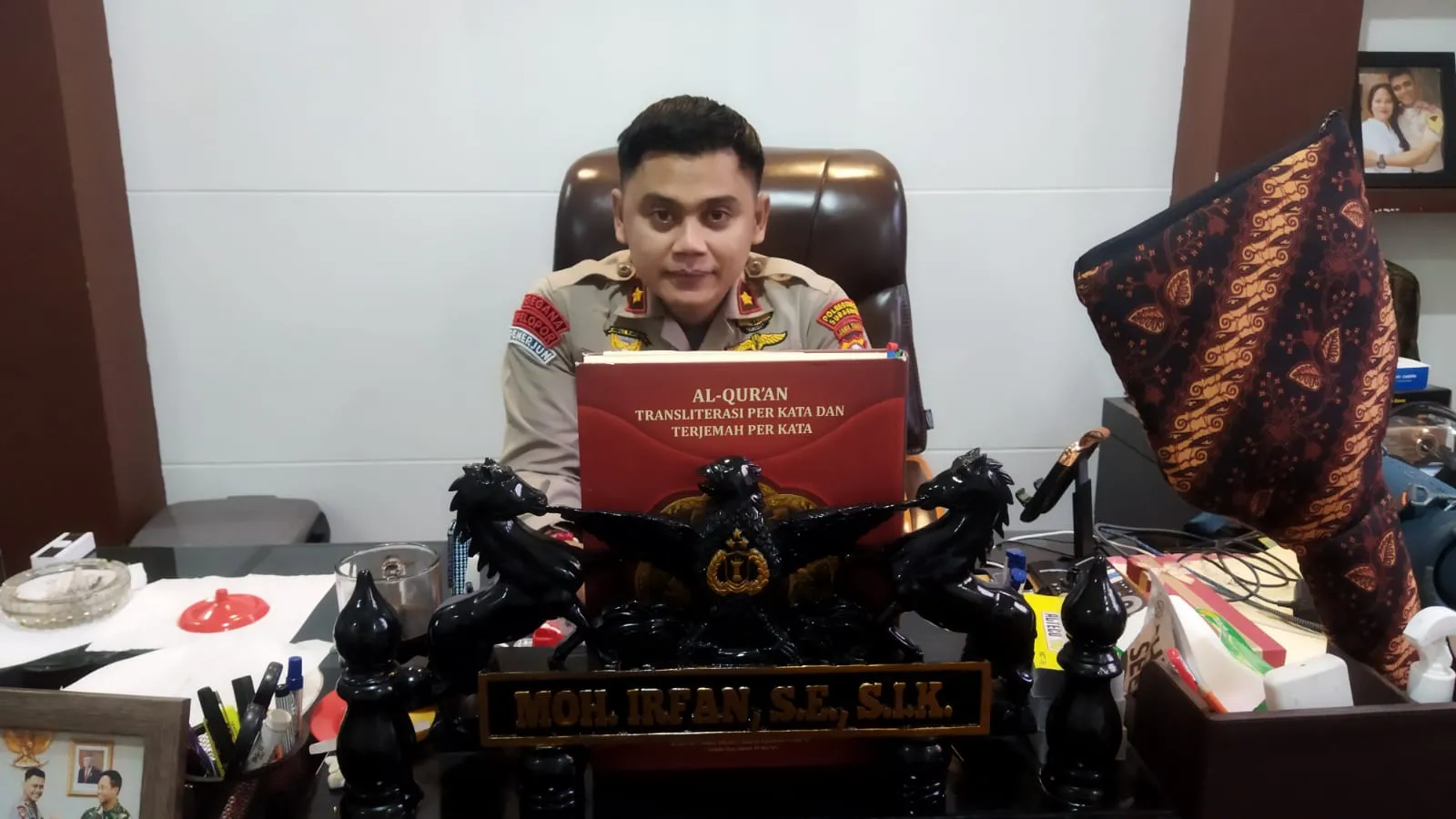 Inilah Kantor Polisi Satu Satu nya Yang Ada Taman Bacanya Sering Dikunjungi Masyarakat