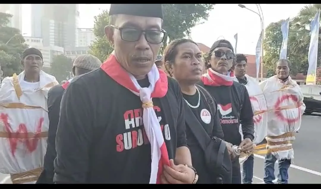 Aksi Aktivis 98 Sambil Berteriak Sakit Tentang Demokrasi Saat lni