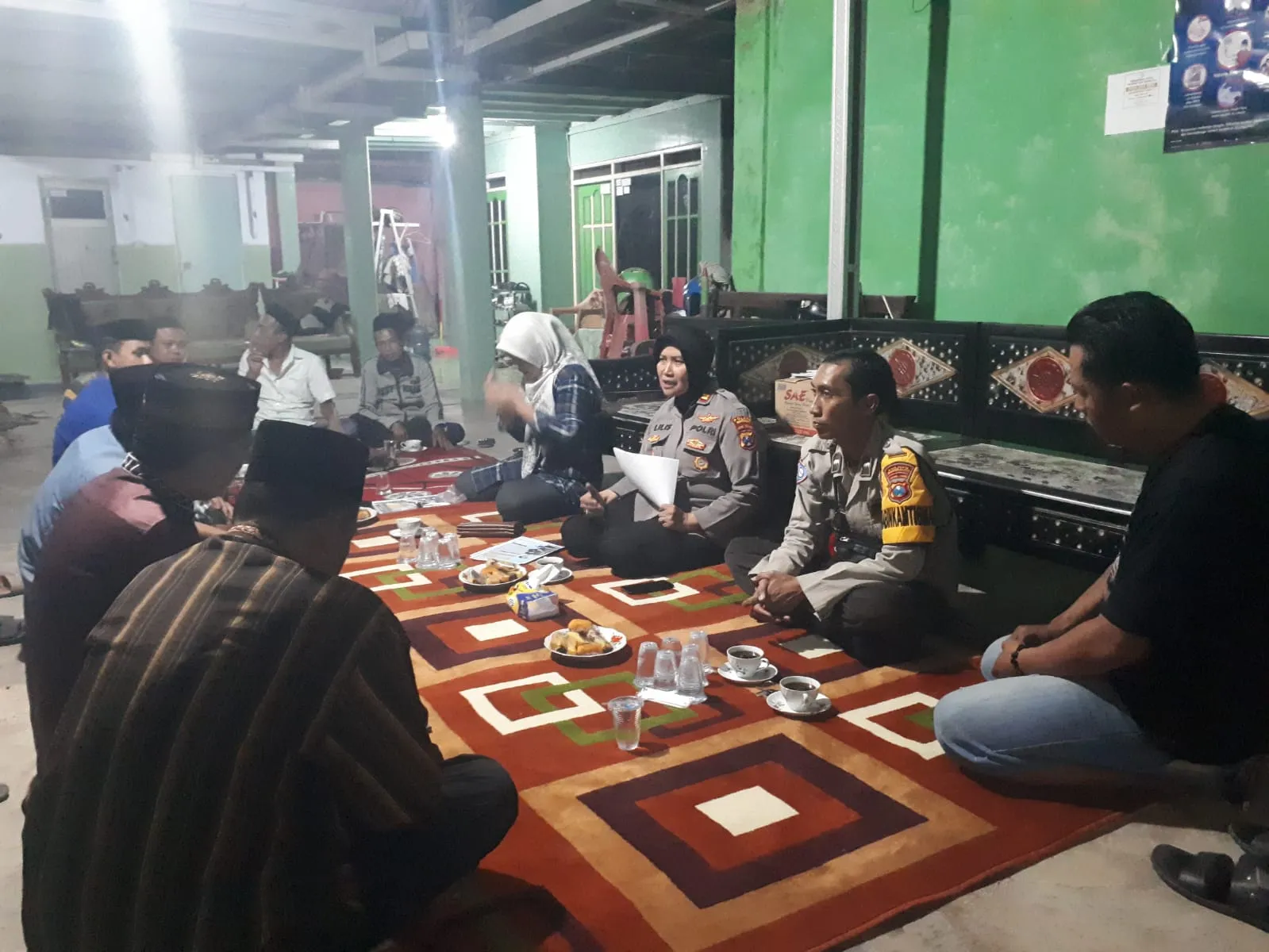 Satbinmas Polres Bangkalan Galang Masyarakat Jaga Kamtibmas di Bulan Suci Ramadhan