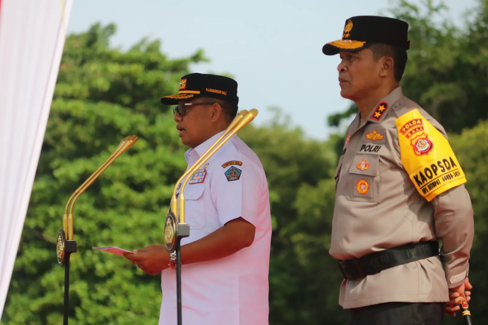 Ops Ketupat Agung Dimulai, Polda Bali Laksanakan Apel Gelar Pasukan