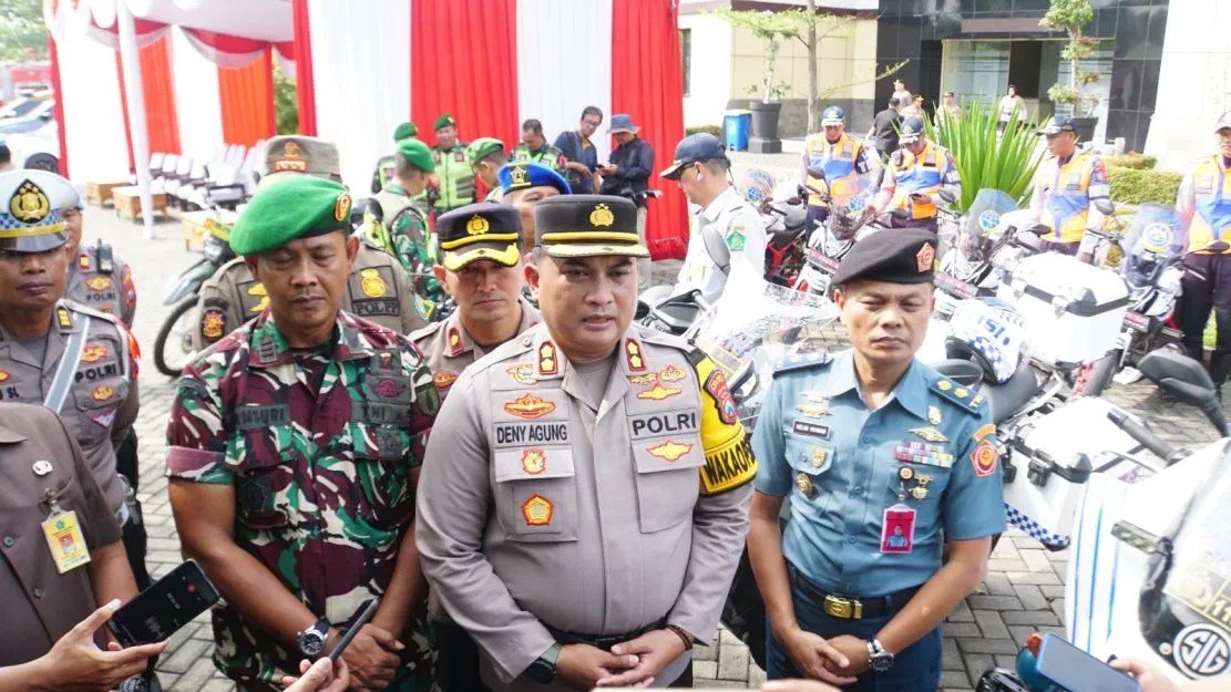 Polres Sidoarjo Siagakan 1.191 Personel Dalam Operasi Ketupat Semeru 2024